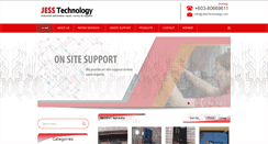 Desktop Screenshot of jesstechnology.com